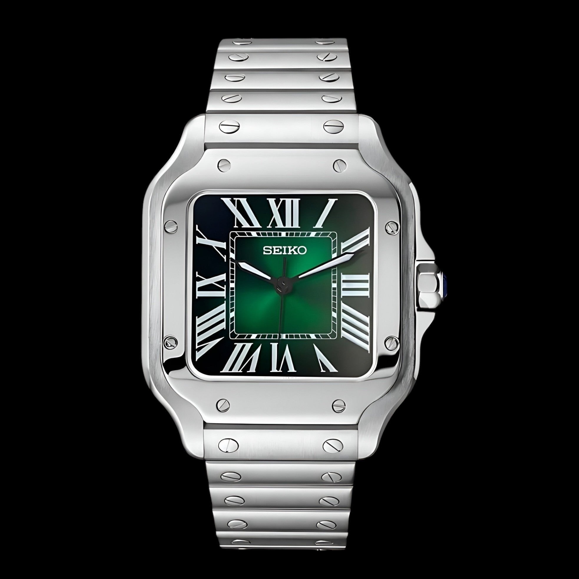 SanSei Green - Custom Seiko Mod NH35 Automatic