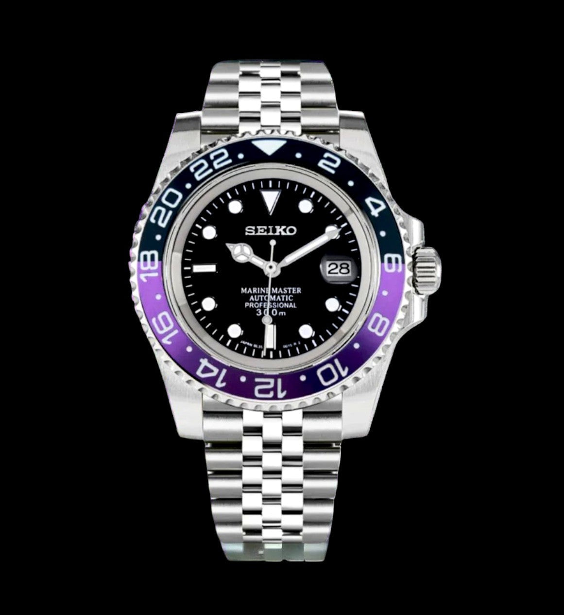 Sei-GMT Joker - Custom Seiko Mod NH34 Automatic