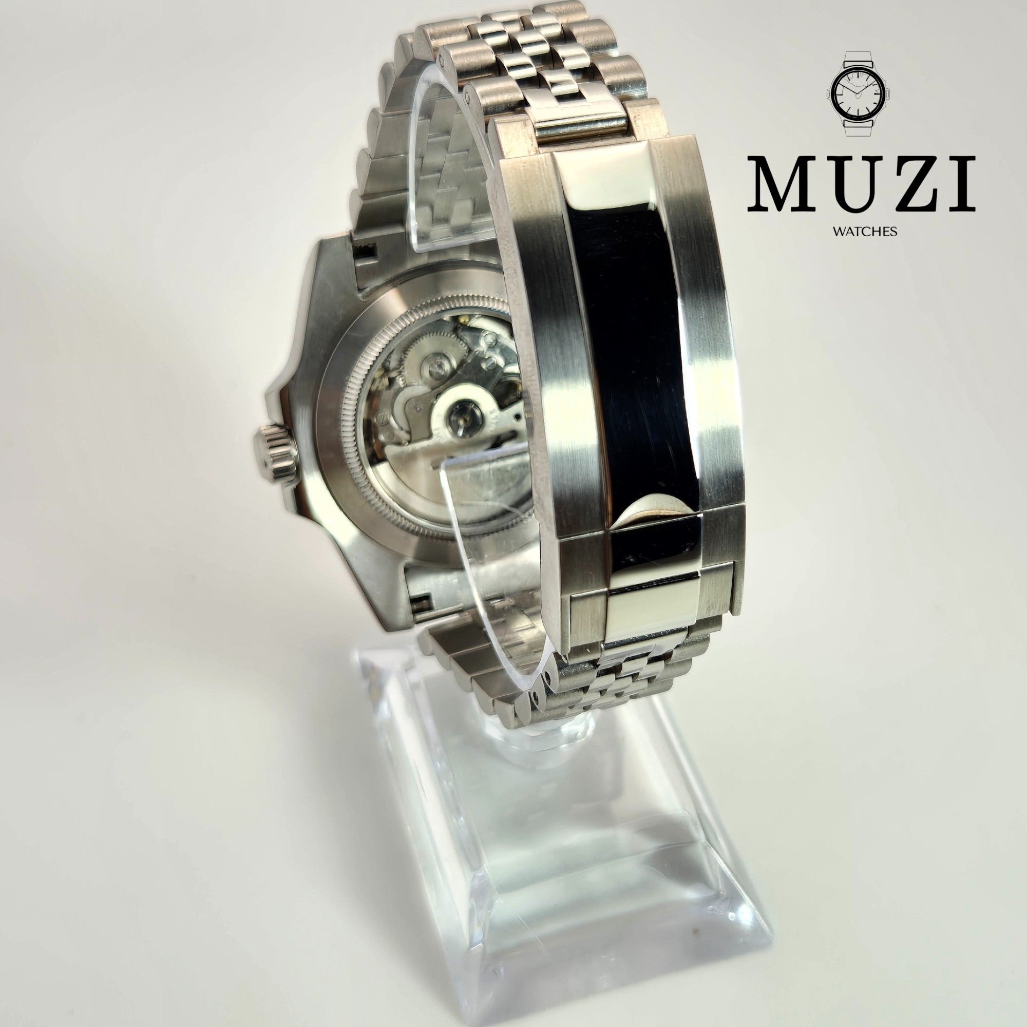 SeiJust Arabic Olive Green- Custom Seiko Mod NH35 Automatic