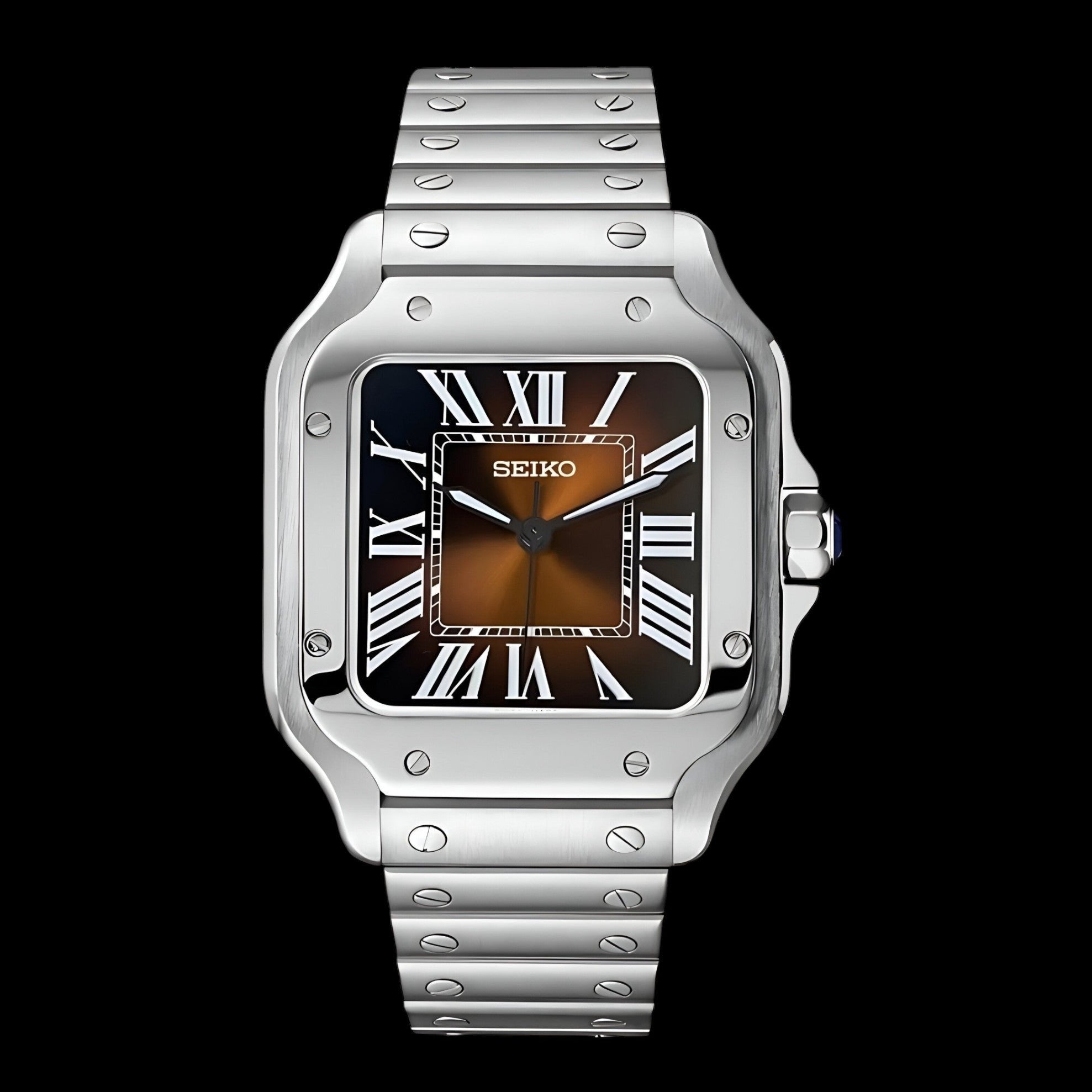 SanSei Brown - Custom Seiko Mod NH35 Automatic