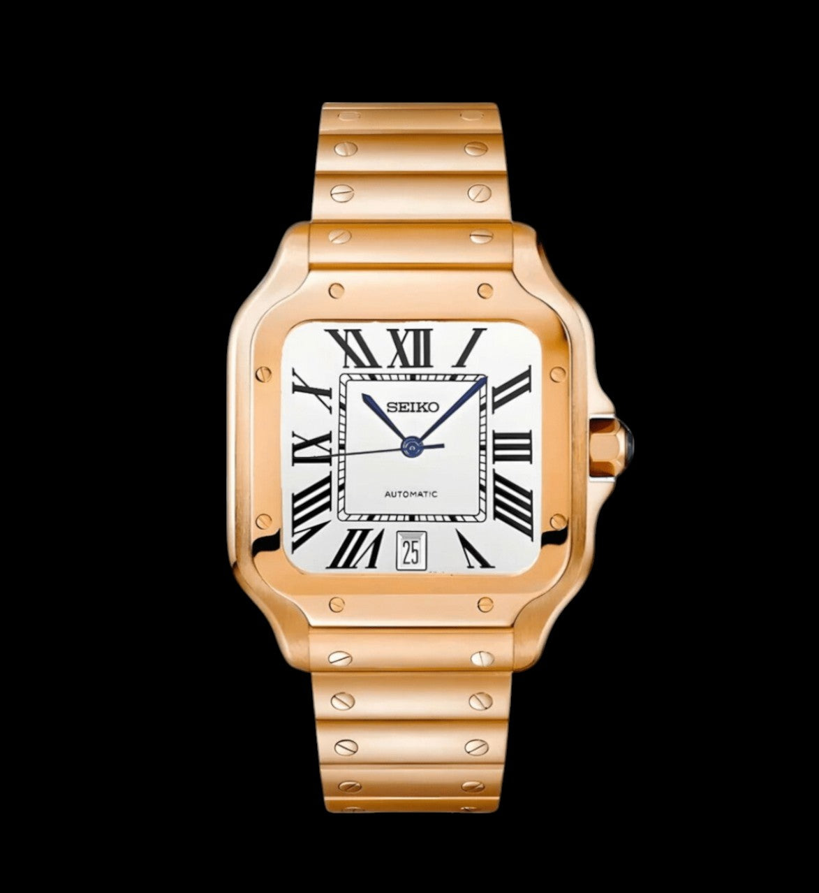 SanSei Rose Gold- Custom Seiko Mod NH35 Automatic
