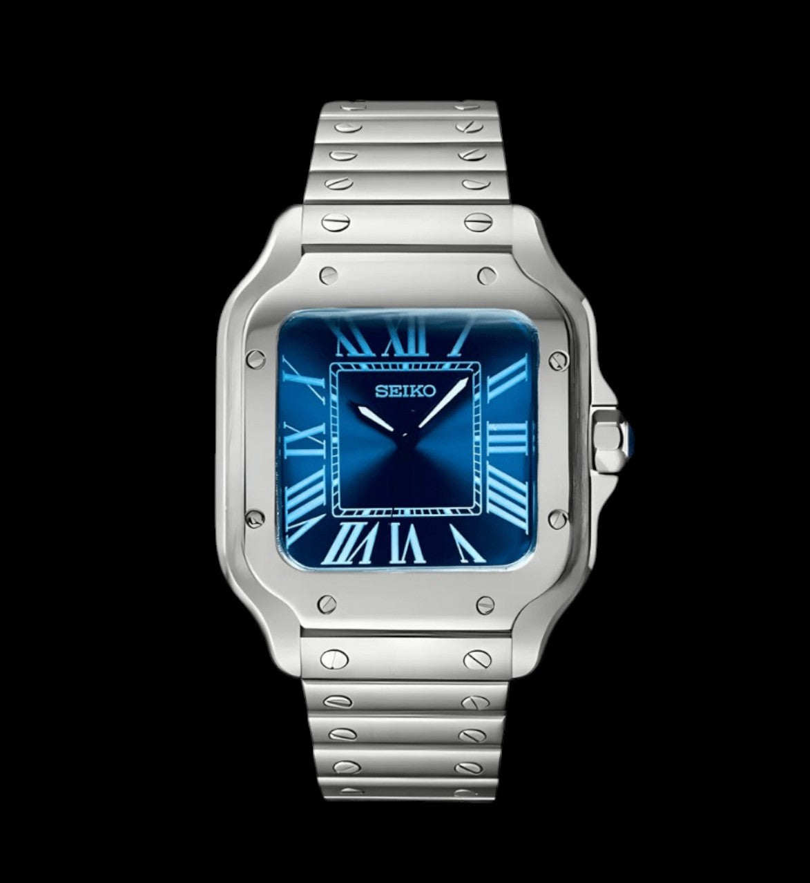 SanSei Ocean Blue- Custom Seiko Mod NH35 Automatic